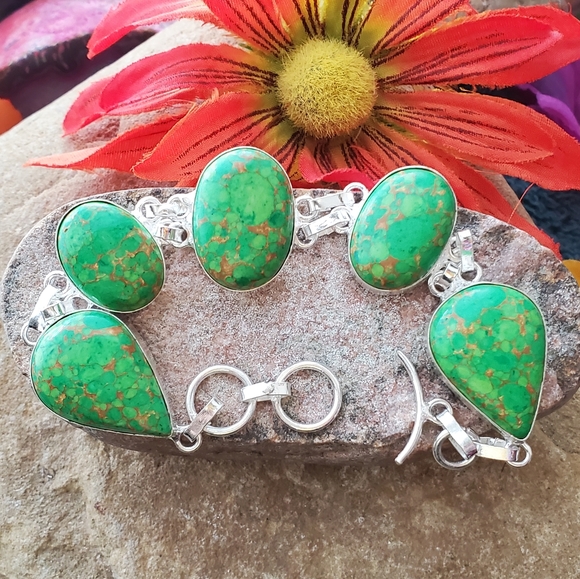Jewelry - 💚 GREEN COPPER TURQUOISE BRACELET